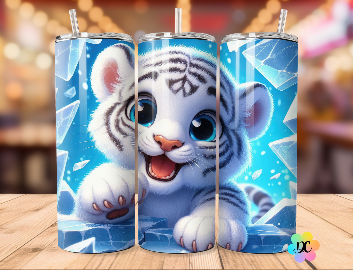 Bébé Tigre Blanc