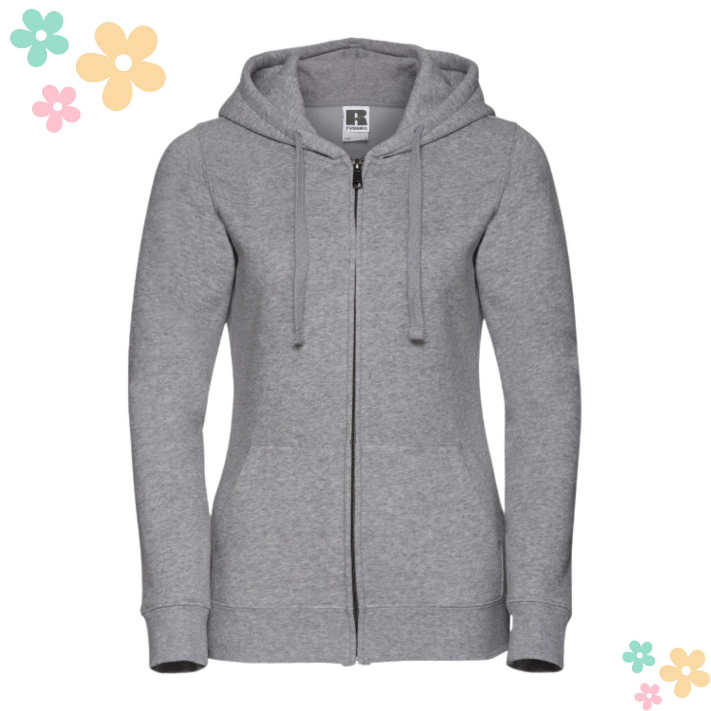 Veste Capuche Zippée Femme RUSSELL - DTF