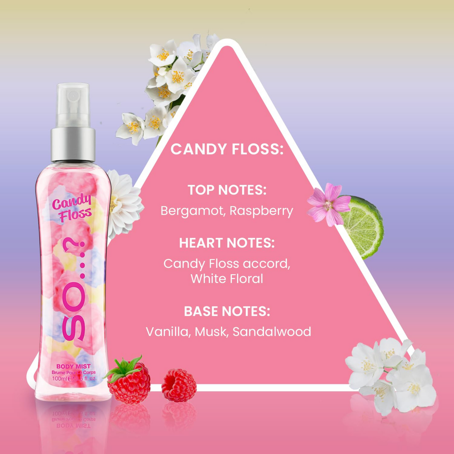 Brume pour le Corps So…? (100 ml) – Candy Floss