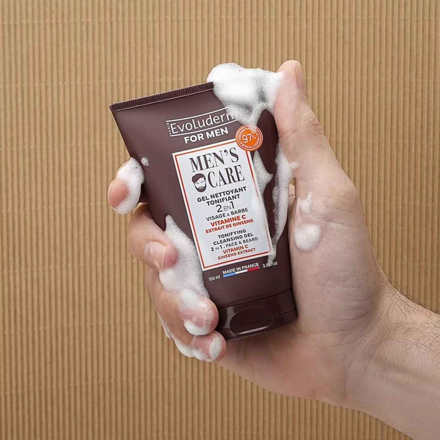 Gel Nettoyant Tonifiant Homme - EVOLUDERM