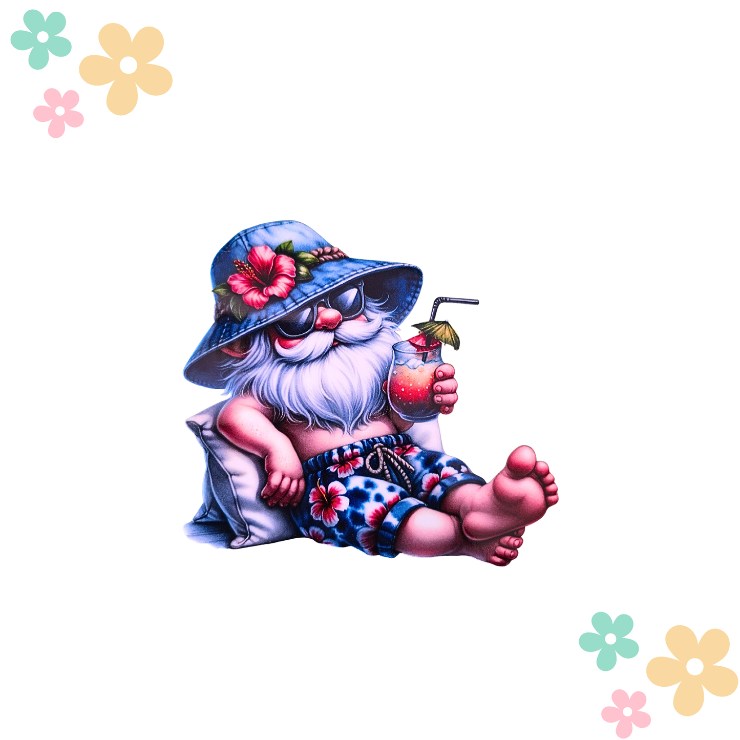 Gnome Cocktail Coussin