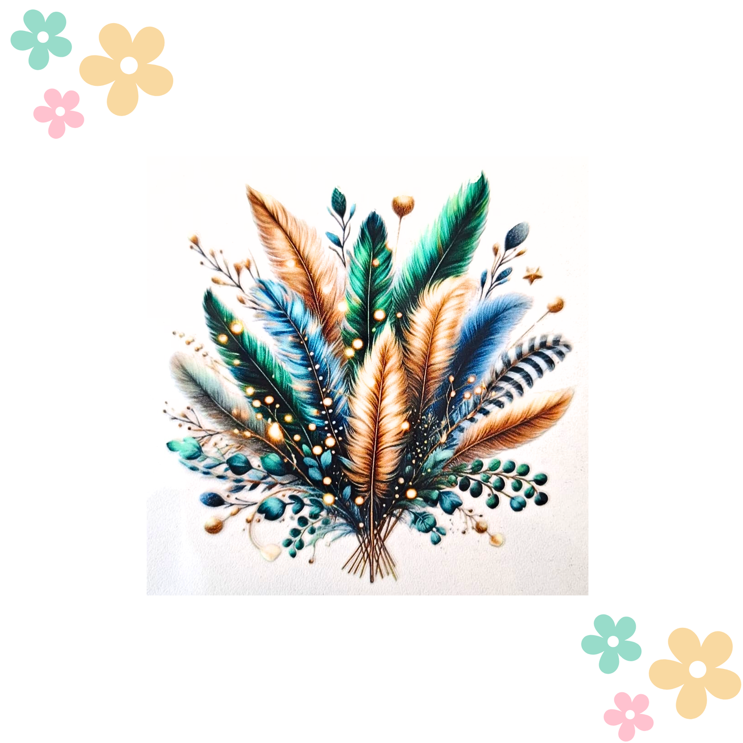 Plumes Vertes Or