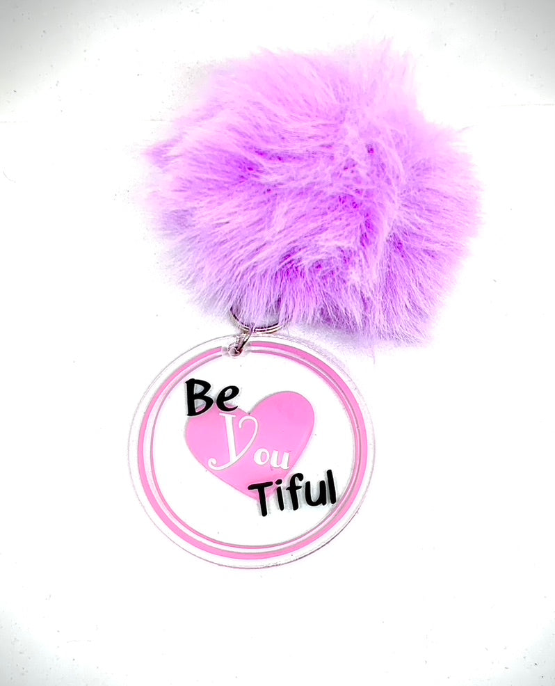 Porte-clés acrylique personnalisé avec vinyle
