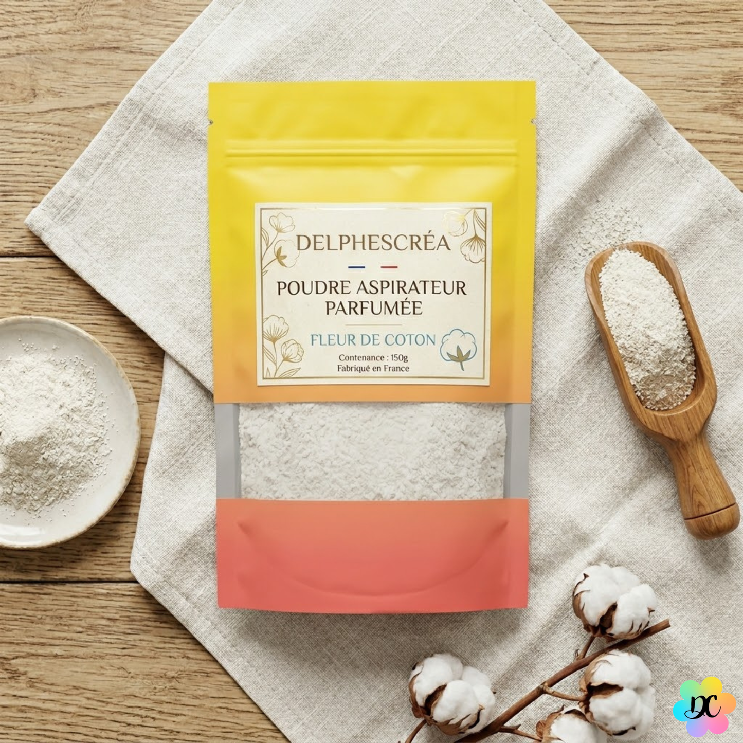 Poudre Aspirateur Parfumée - 150gr