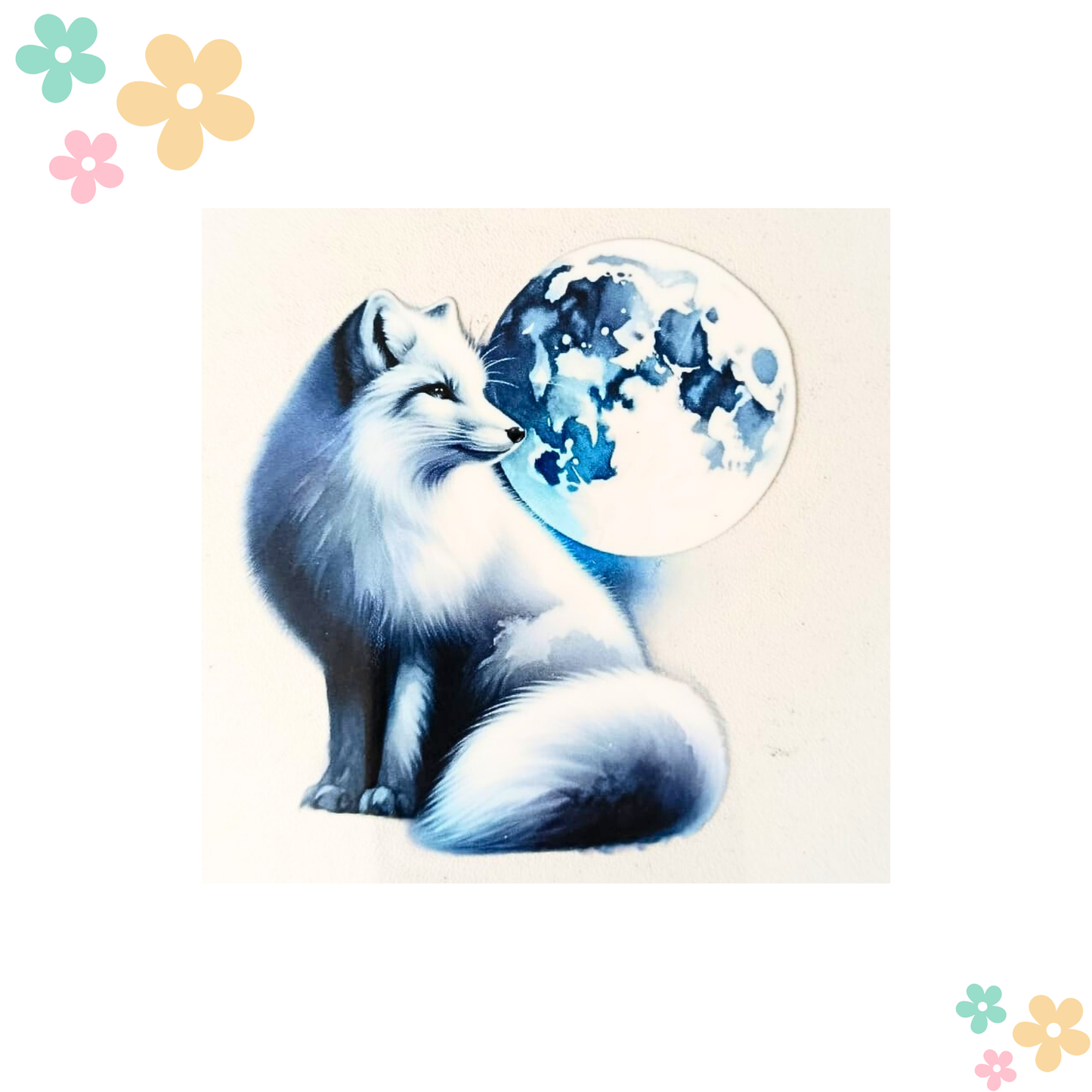 Renard des neige Lune