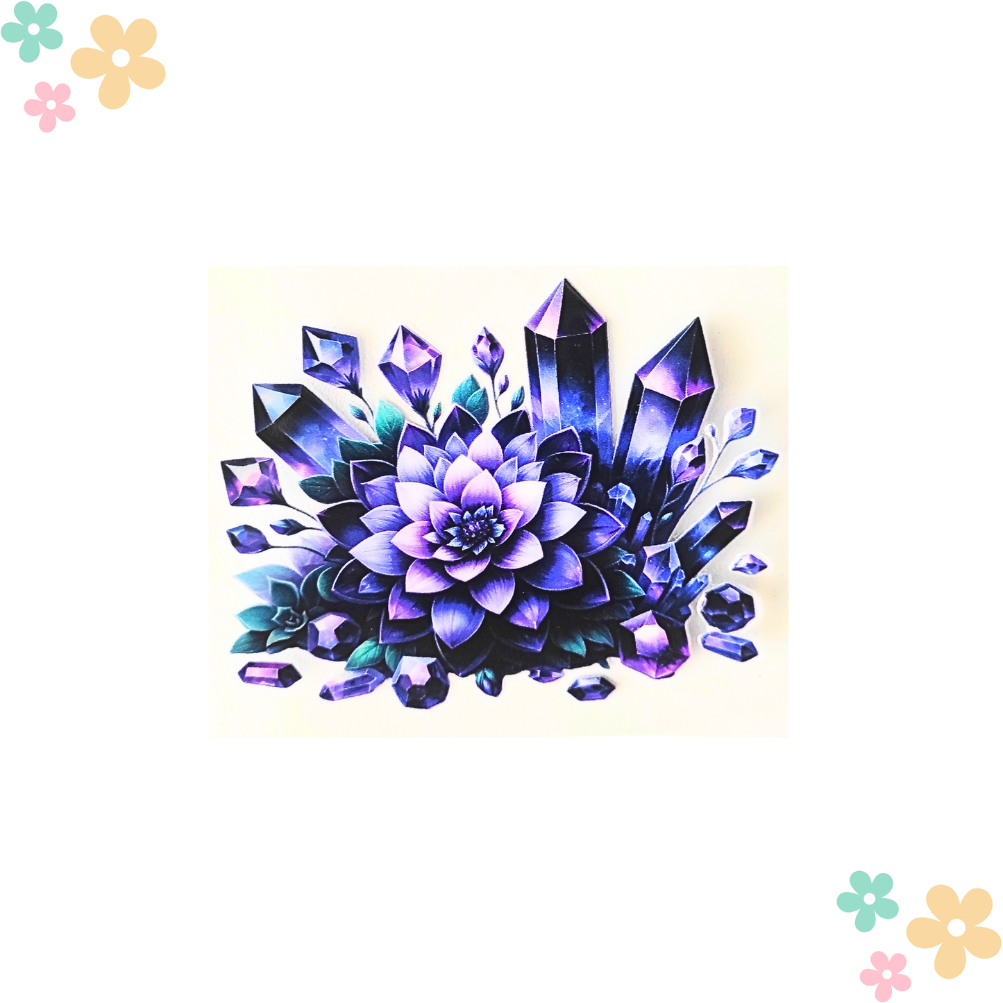 Diamant violet bleuté