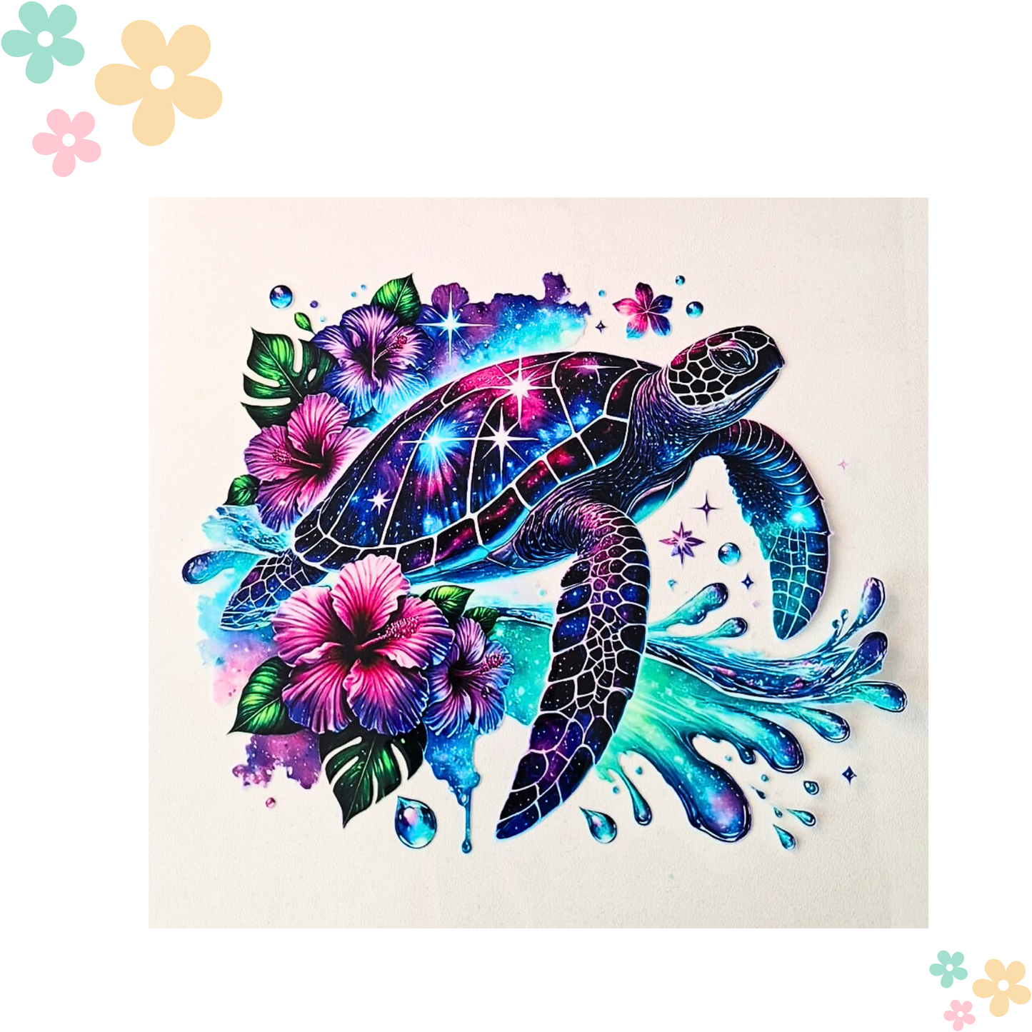 Tortue Hibiscus