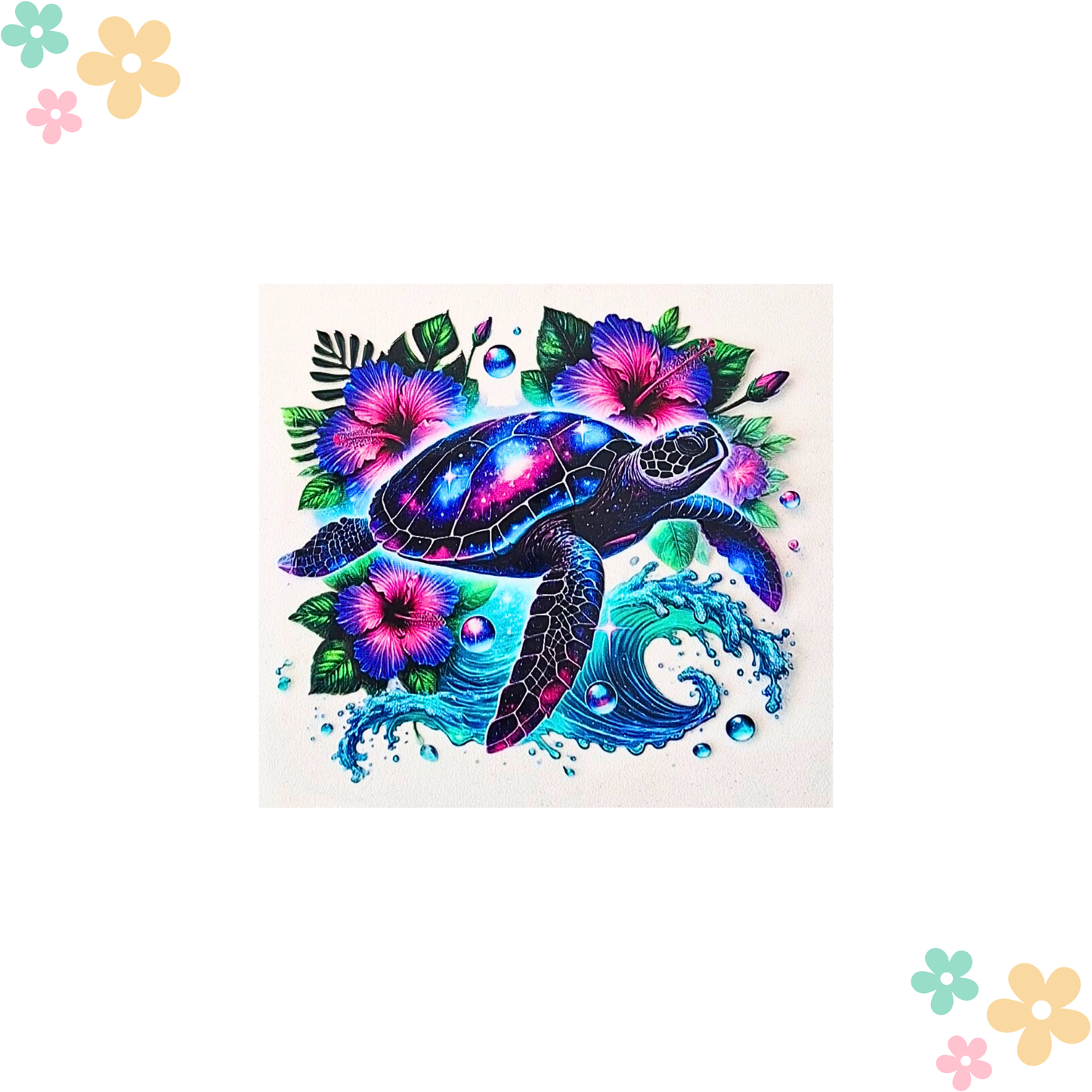 Tortue Hibiscus Vague