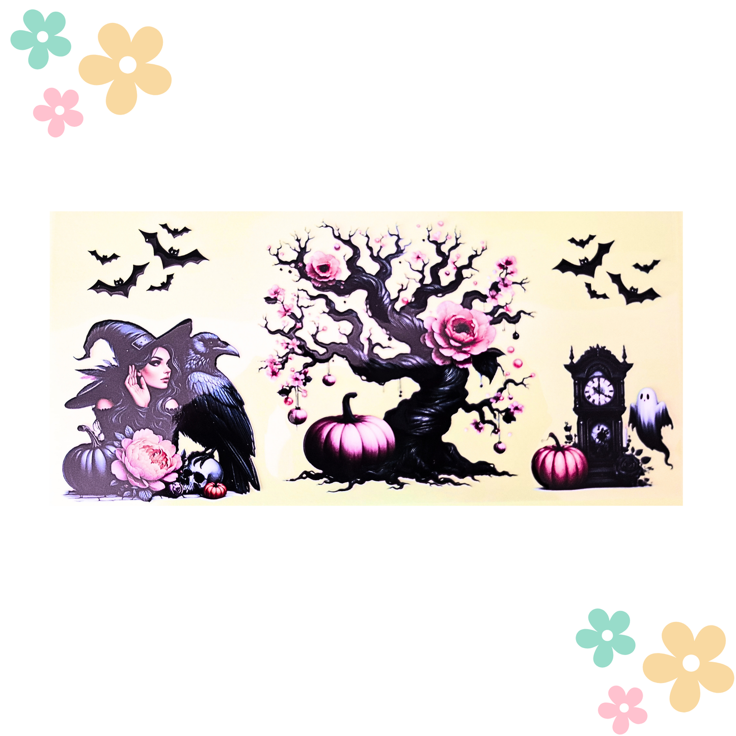 Wrap Halloween Corbeau