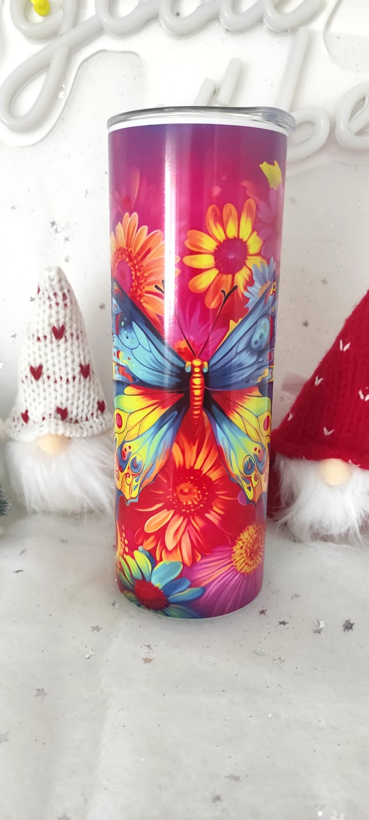 🦋 Tumbler Skinny Papillon Enchanté 🦋