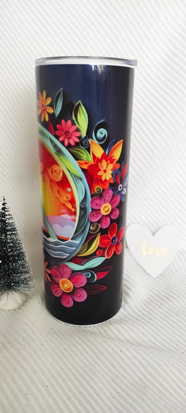 🌼Tumbler Skinny Peace & Love 🌼