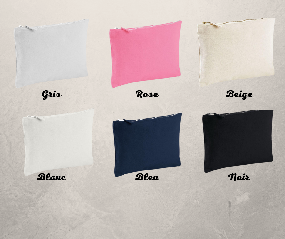 Trousse de toilette en coton - Curious Cat
