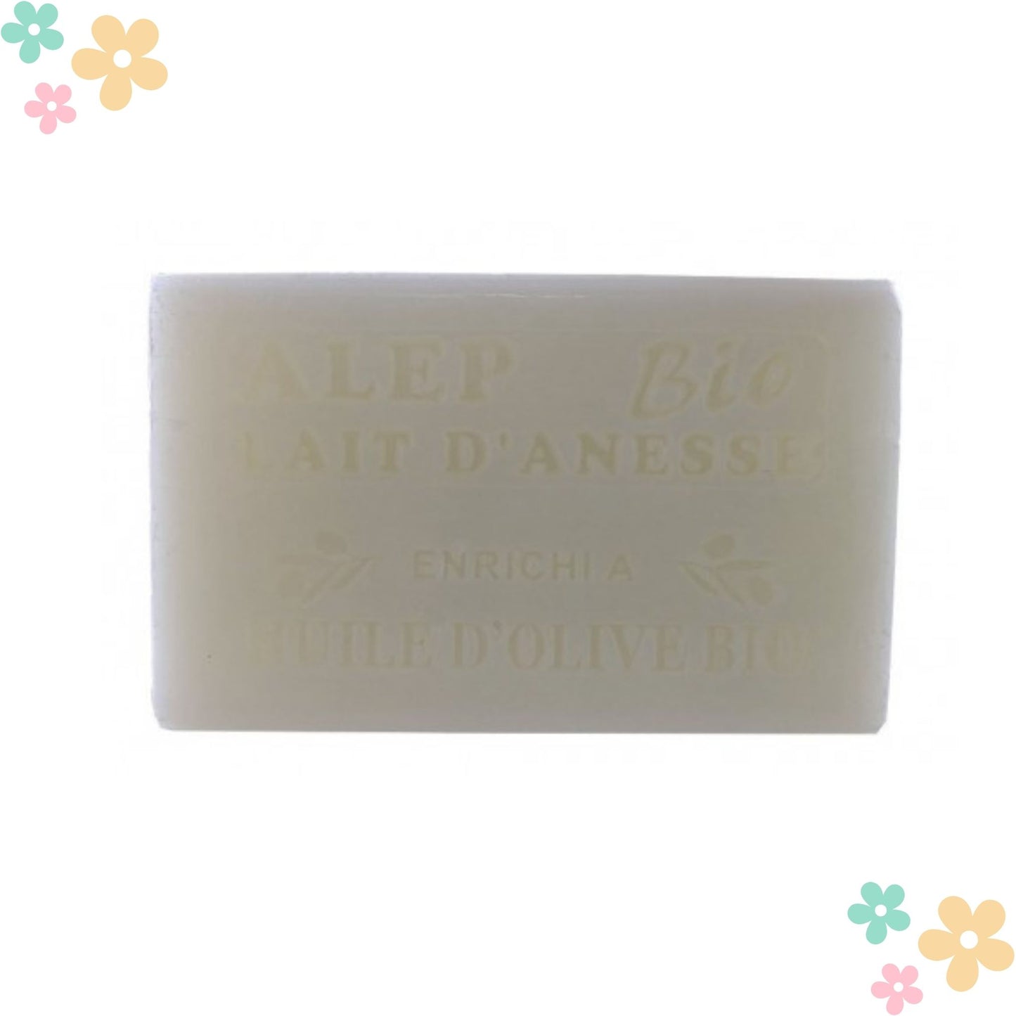 Savon Marseille/Alep/Lait d'ânesse 100g