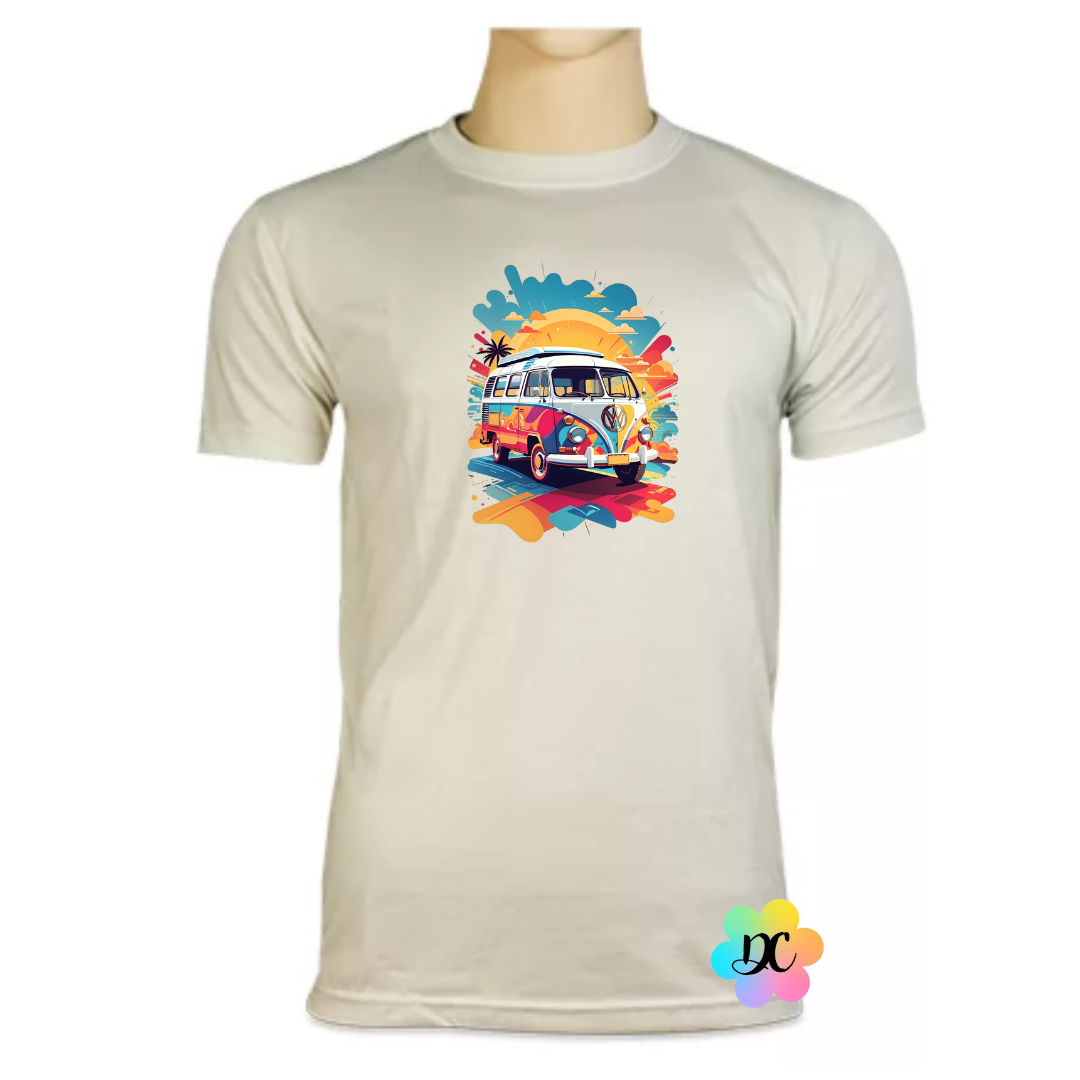 Tshirt Unisexe Coloré Personnalisable Sublimation