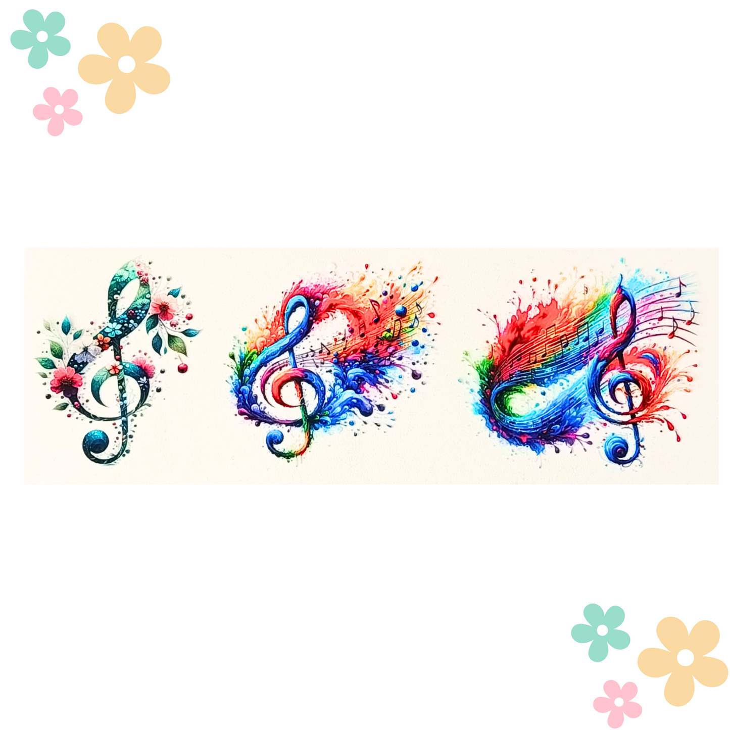 Wrap mug Notes de Musique