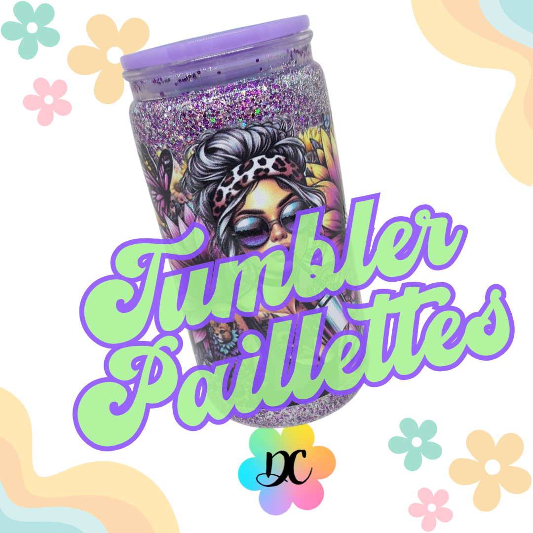 Tumbler Paillettes