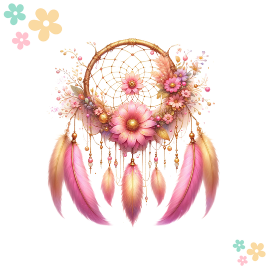 Attrape Rêve Floral