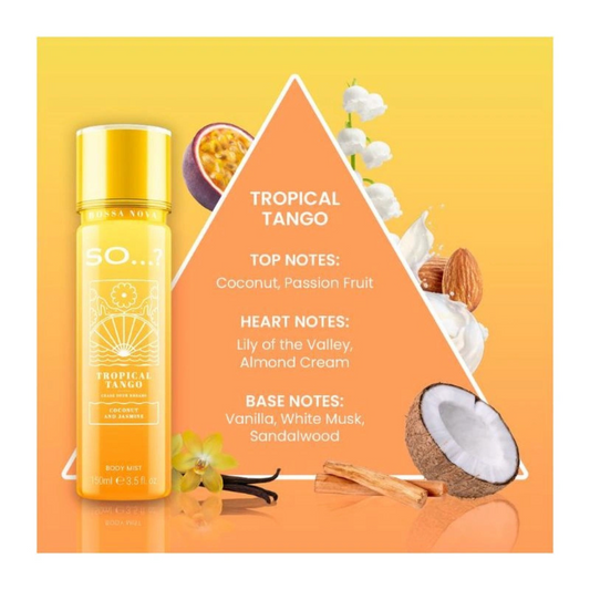 Brume pour le corps So …? BOSSA NOVA 150 ml parfum au choix Collection Temporaire