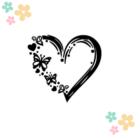 Coeur et Papillons