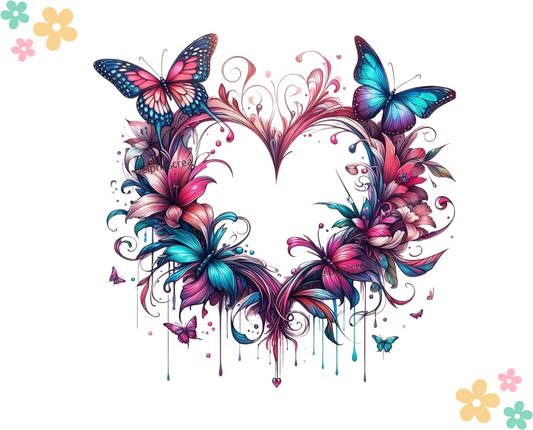 Coeur et Papillons