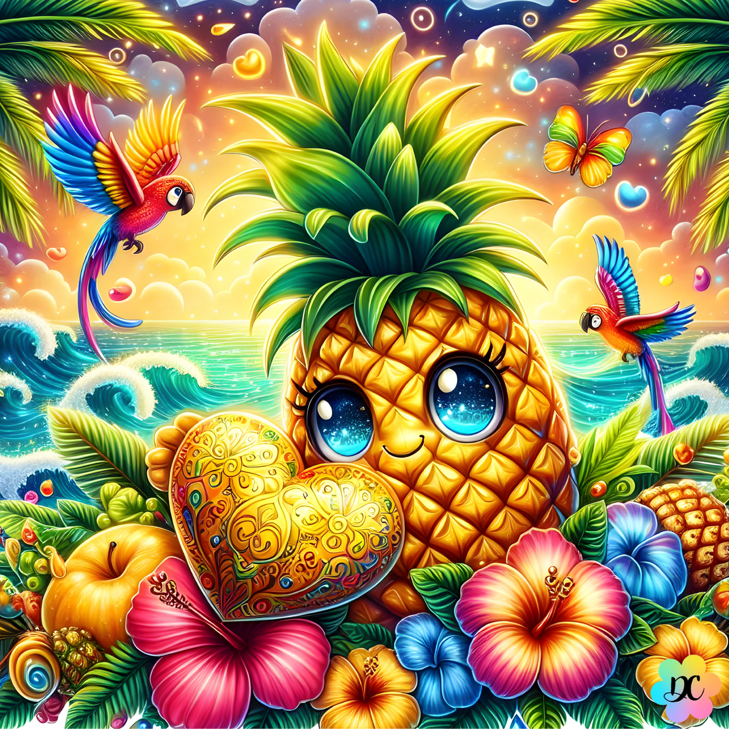 Ananas Kawaii