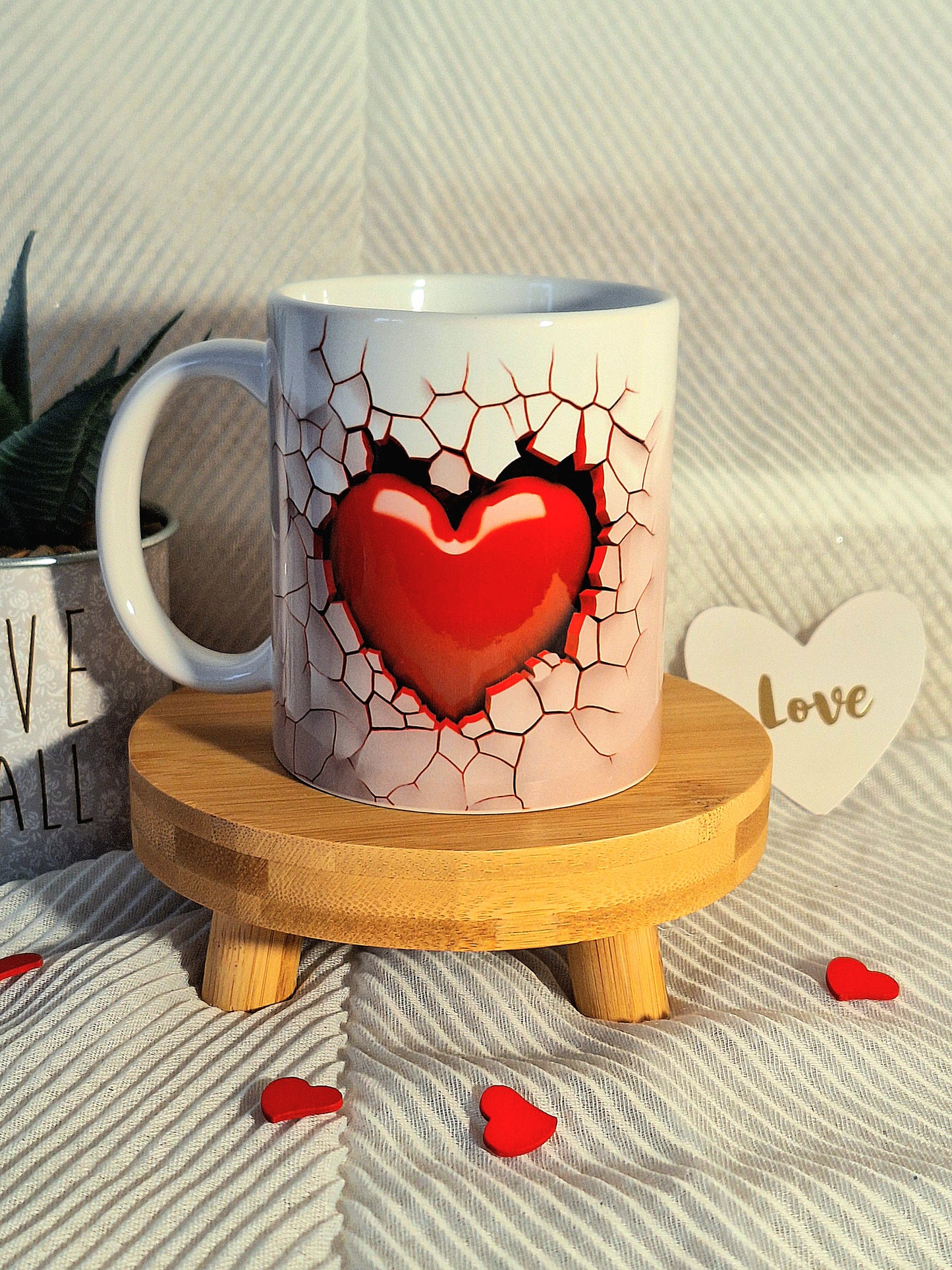 ❤️ Mug Cœur 3D ❤️