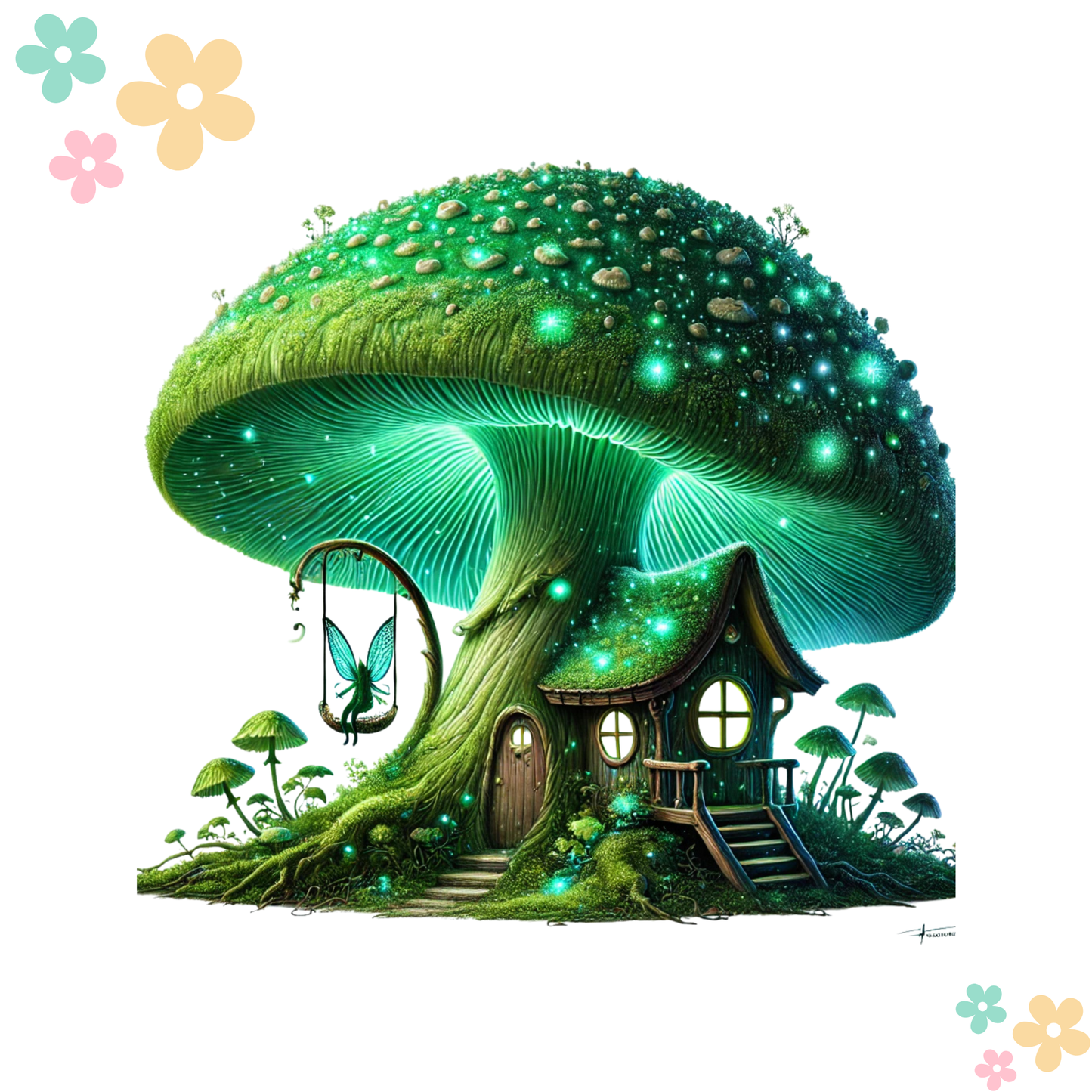 Champignon Féérique Vert