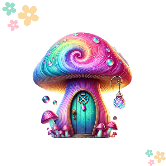 Champignon Féérique Multicolore