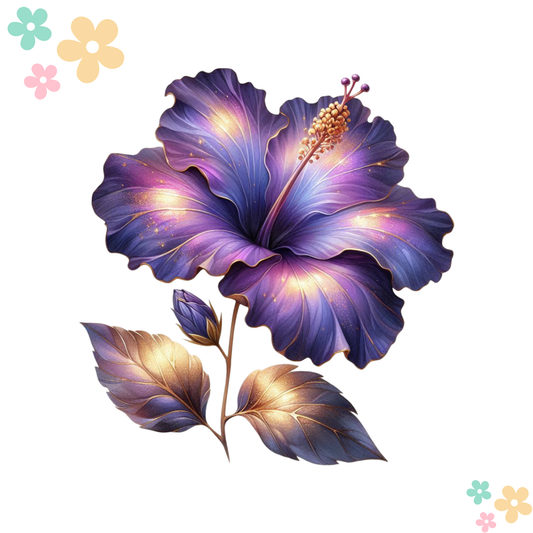 Hibiscus Or et Violet