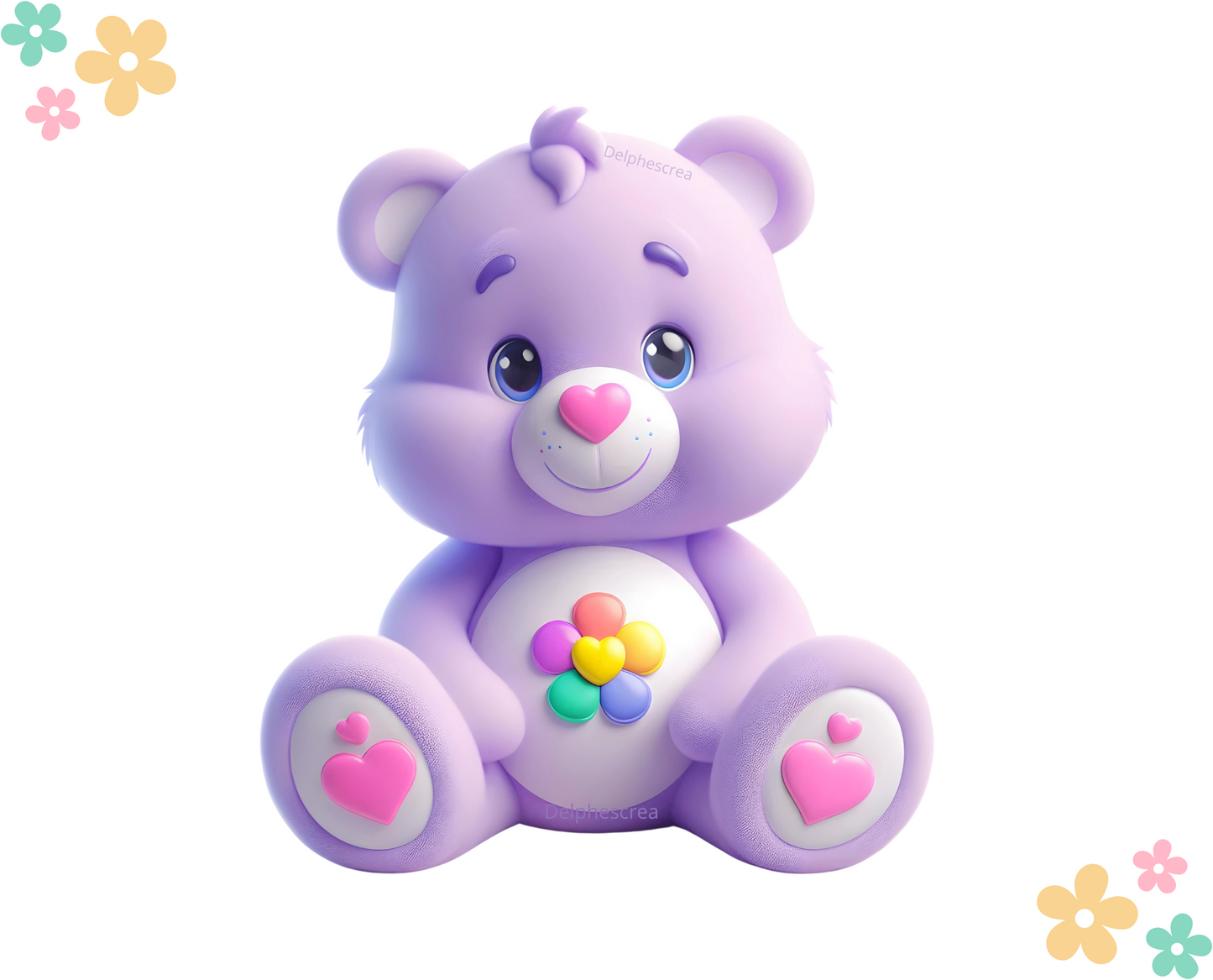 Nounours Violet