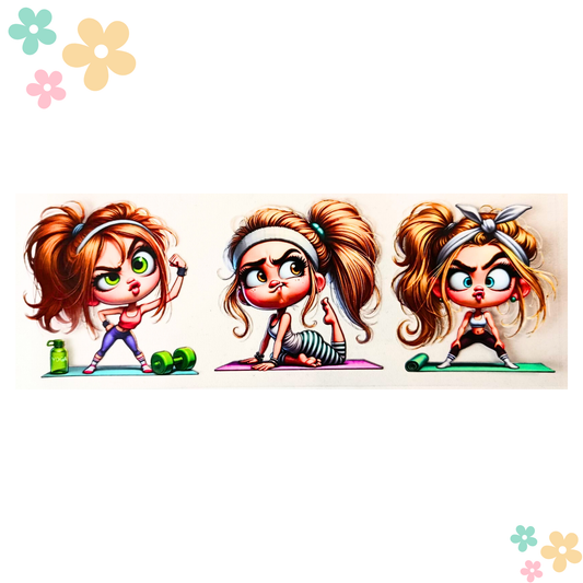 Wrap Trio Fille au Sport