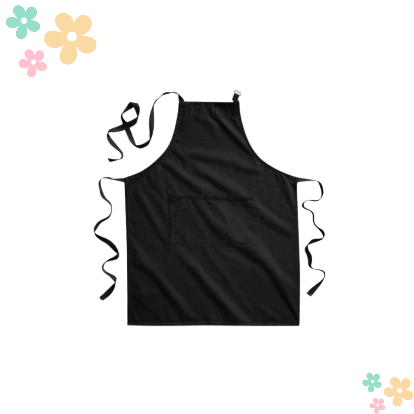 Tablier adulte en coton - Personnalisable- DTF