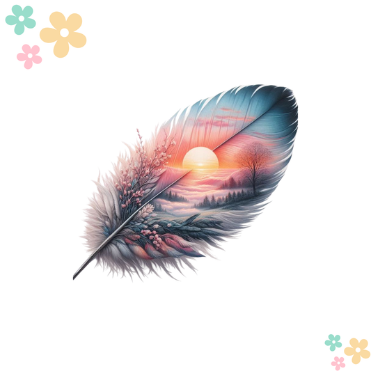 Plume Florale et Jour