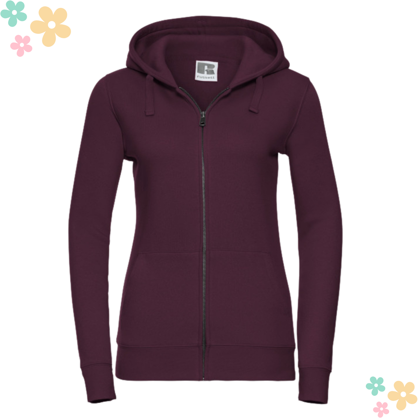 Veste Capuche Zippée Femme RUSSELL - DTF