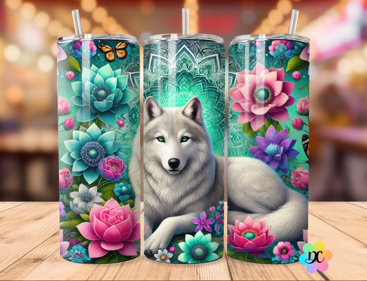 Loup Blanc Mandala