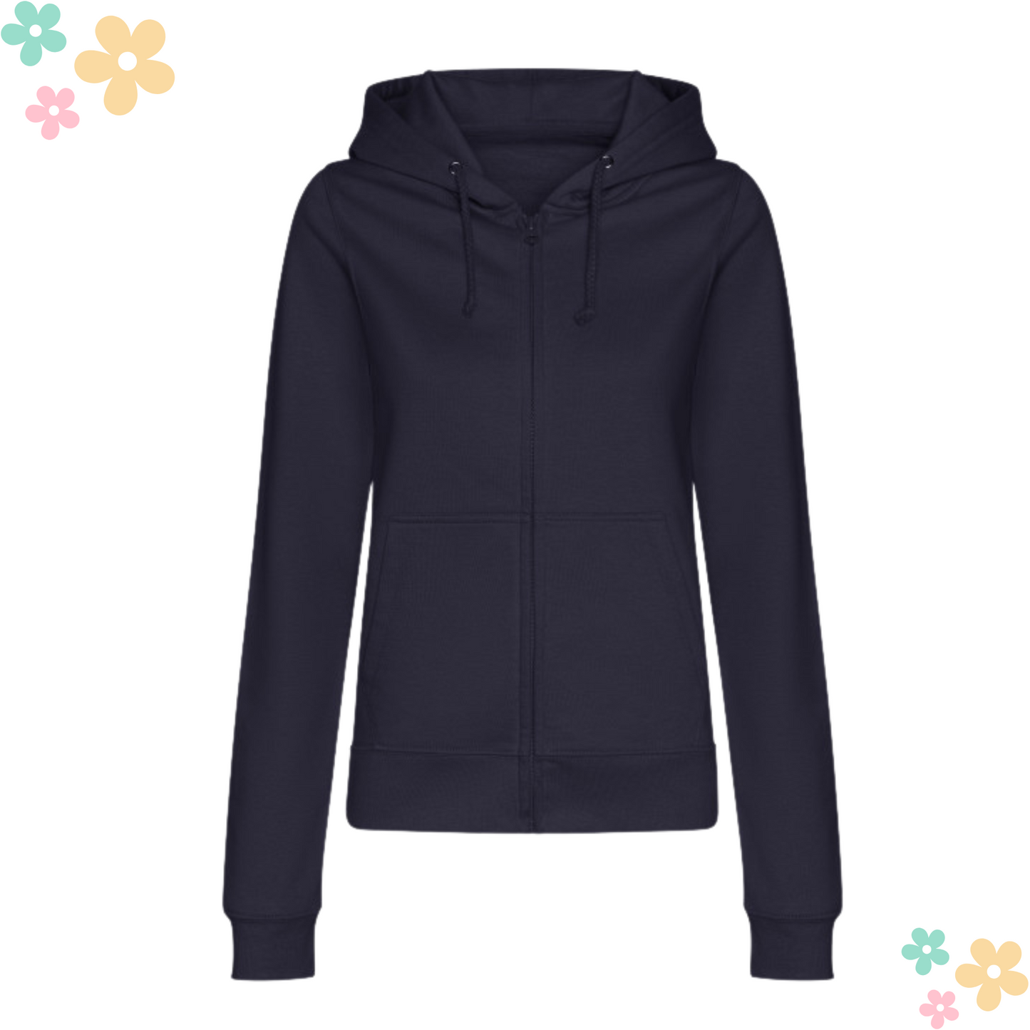 Veste Capuche Zippée Femme JUST HOODS - DTF
