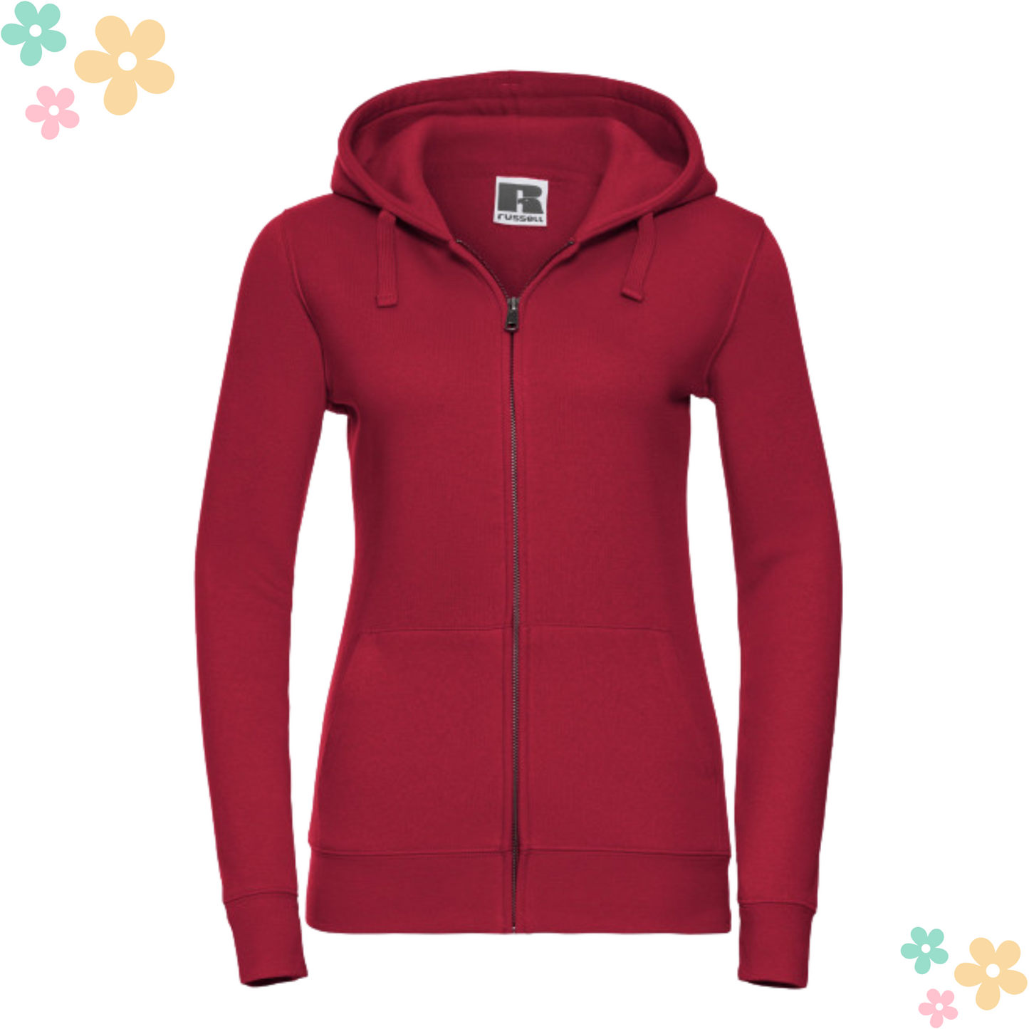 Veste Capuche Zippée Femme RUSSELL - DTF