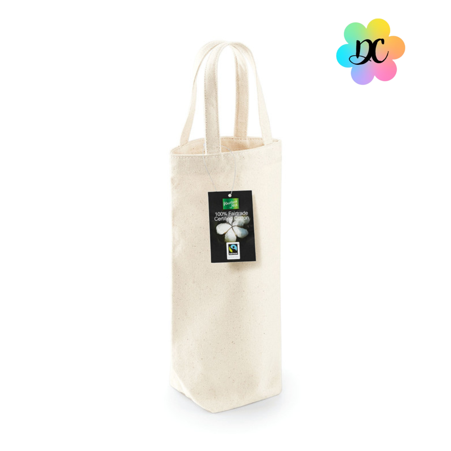 Sac à bouteille en coton - Personnalisable