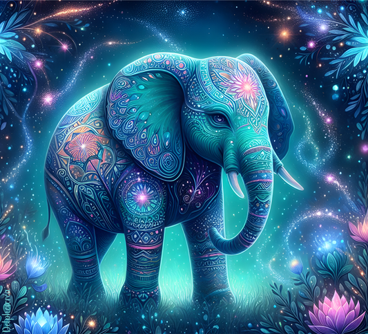 Eléphant Mandala
