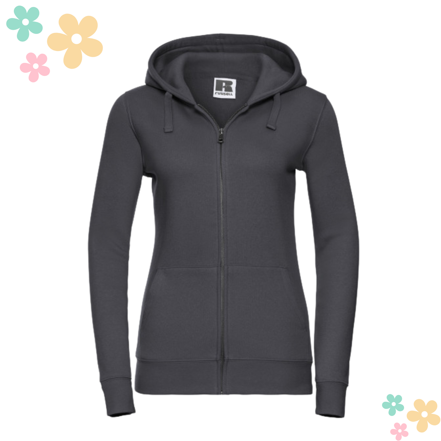 Veste Capuche Zippée Femme RUSSELL - DTF