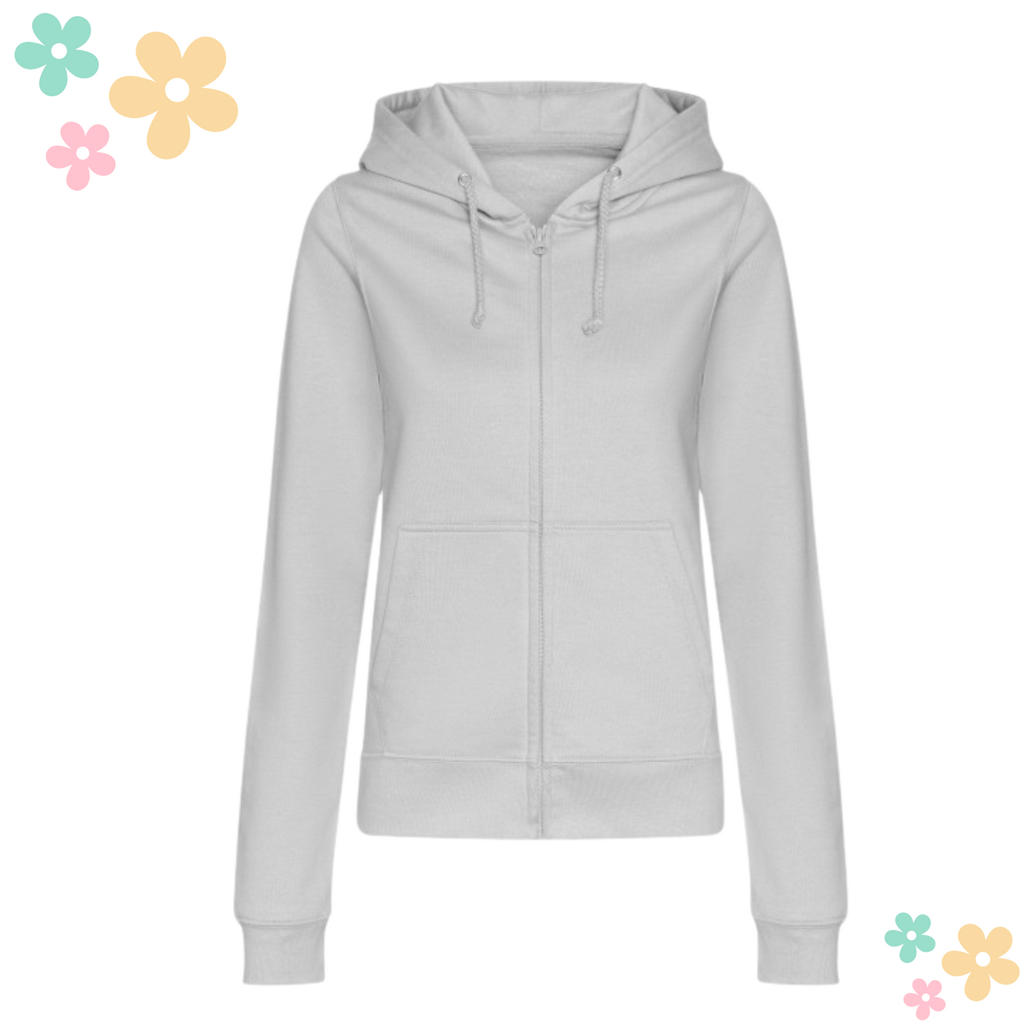 Veste Capuche Zippée Femme JUST HOODS - DTF