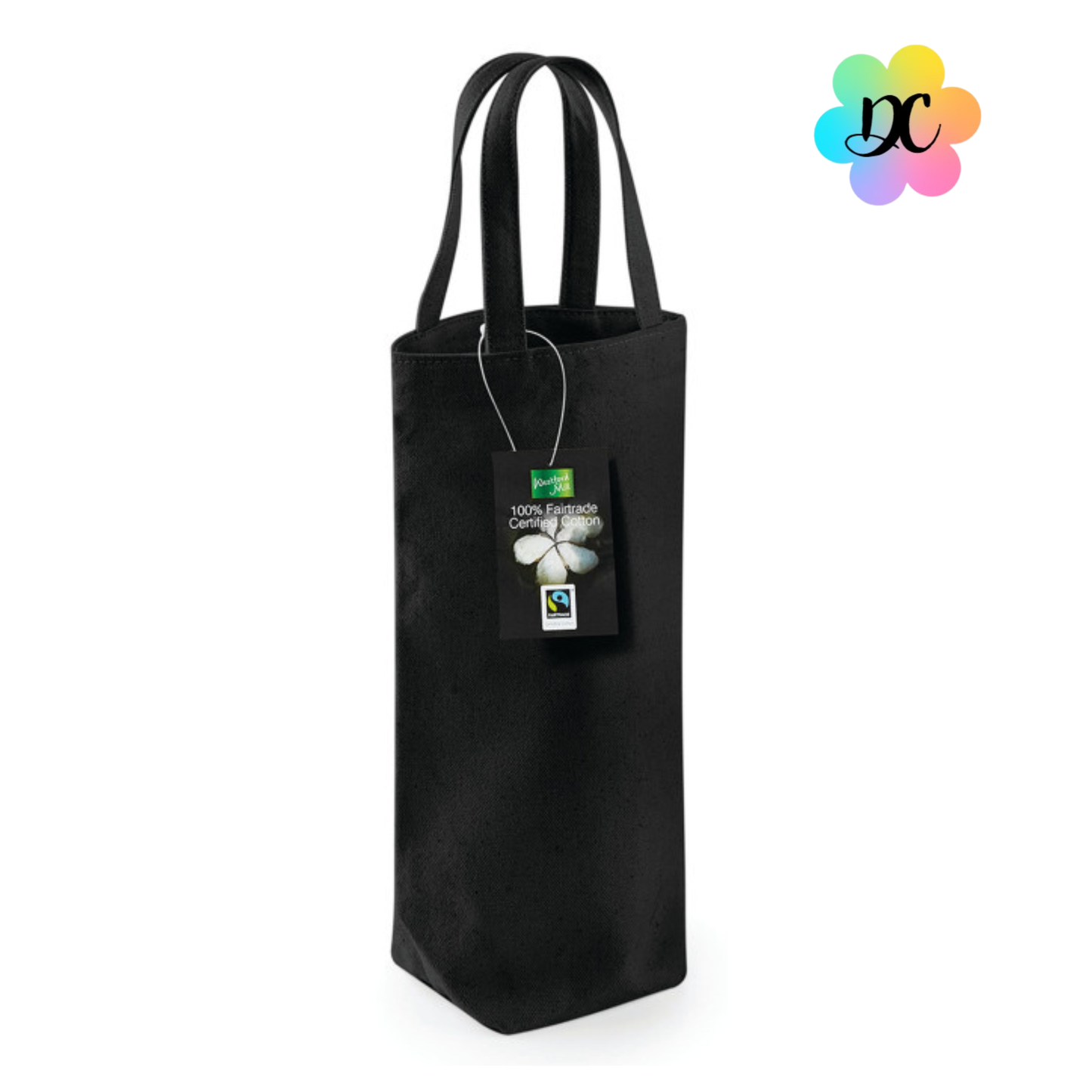 Sac à bouteille en coton - Personnalisable