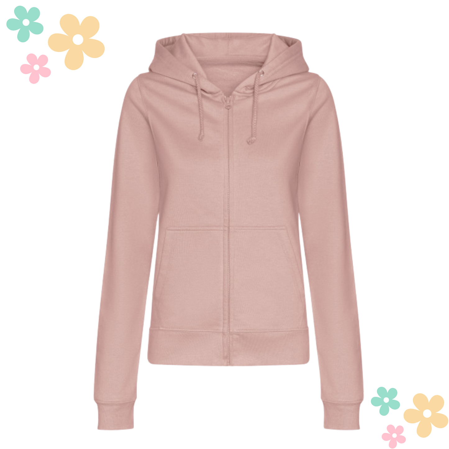 Veste Capuche Zippée Femme JUST HOODS - DTF