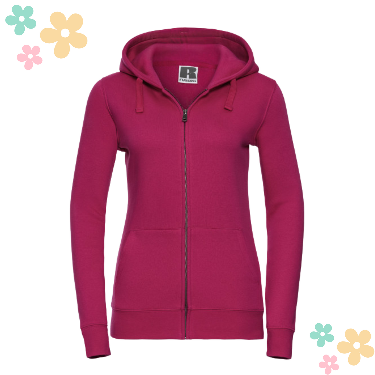 Veste Capuche Zippée Femme RUSSELL - DTF