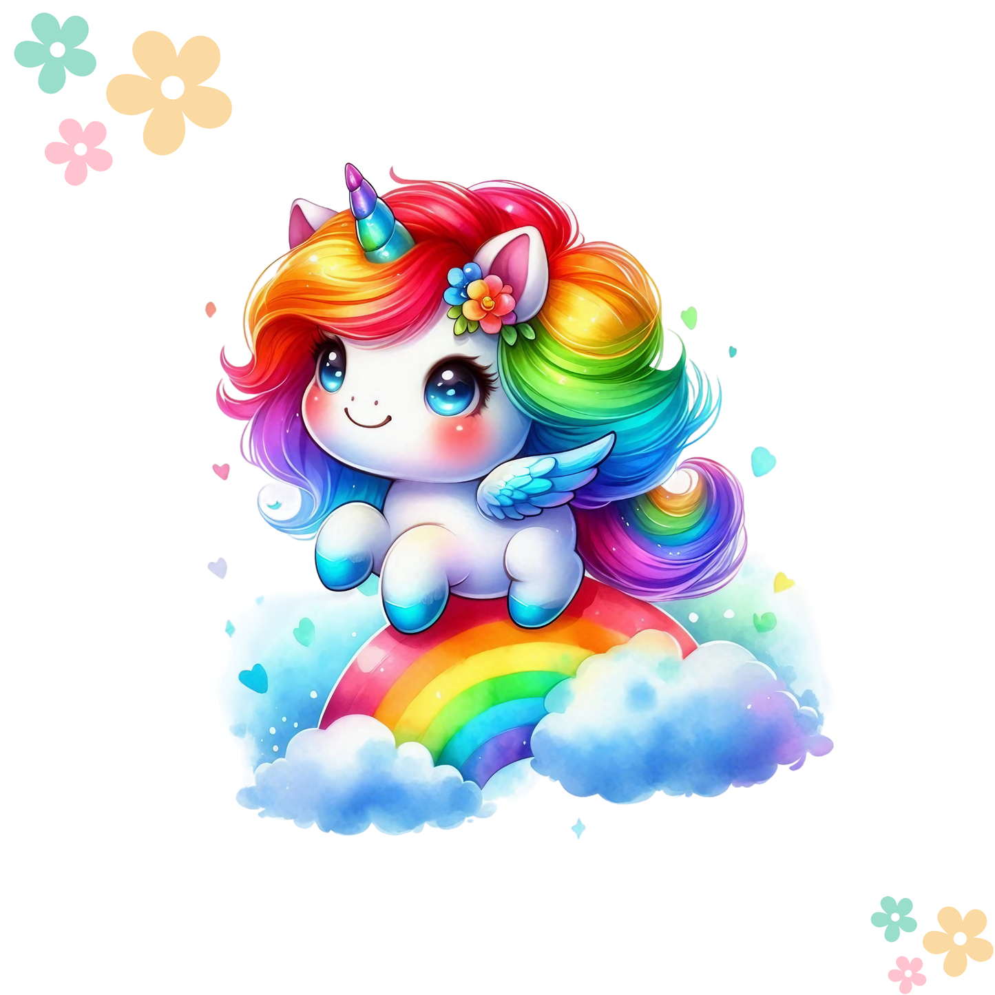 Licorne Kawaii