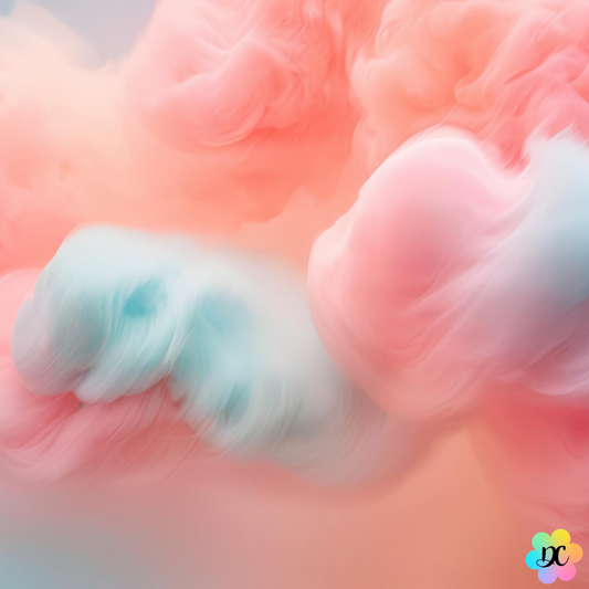 Bisou Nuage Sucré – Fondant parfumé Barbe à Papa