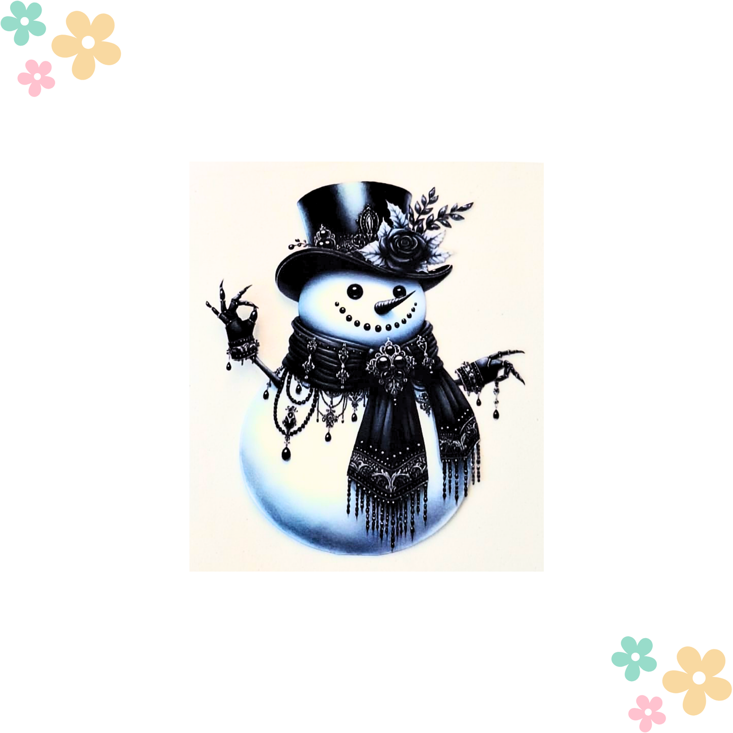 Bonhomme de neige Goth