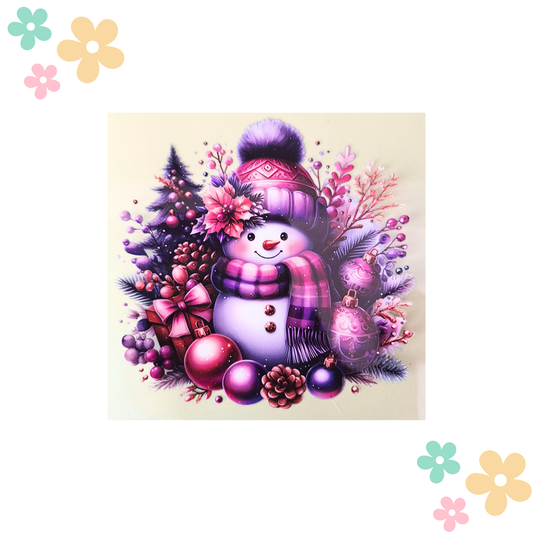 Bonhomme de neige cache-nez
