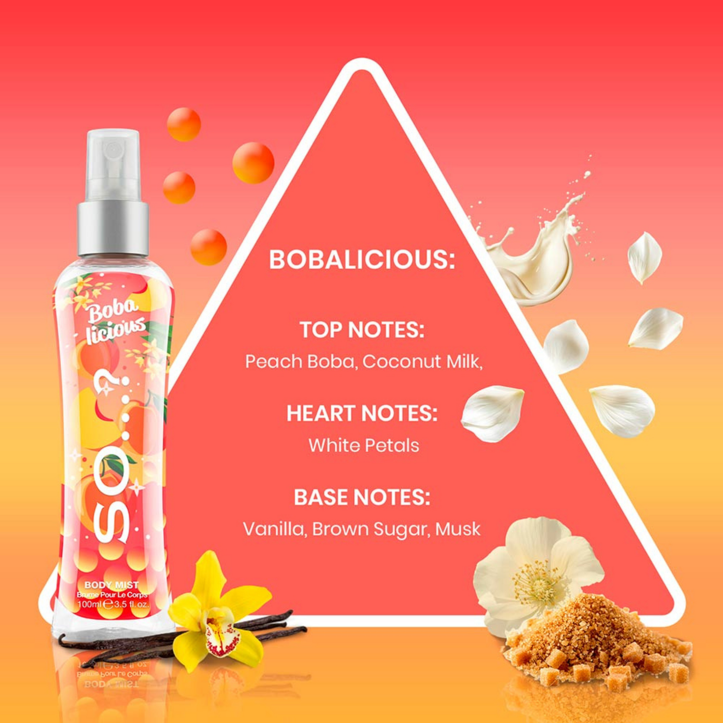 Brume pour le Corps So…? (100 ml) – Pêche Melba