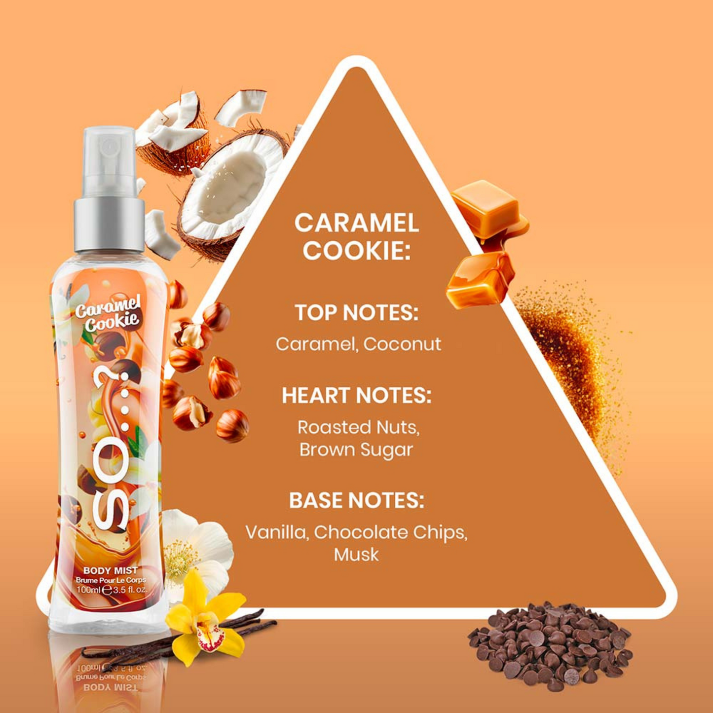 Brume pour le Corps So…? (100 ml) – Caramel Cookies
